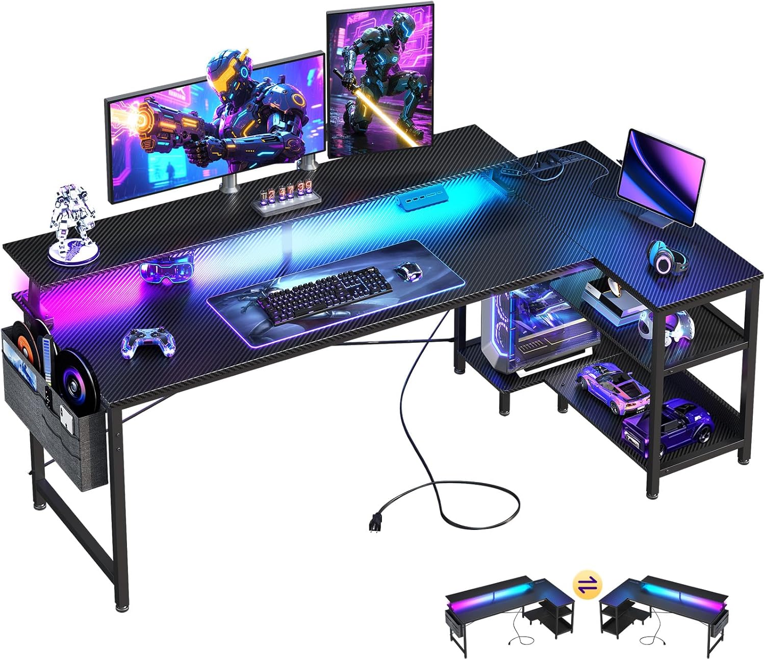 66 Inch L Shaped Computer Desk – L Shaped Desk Setup Bewertung und Preis