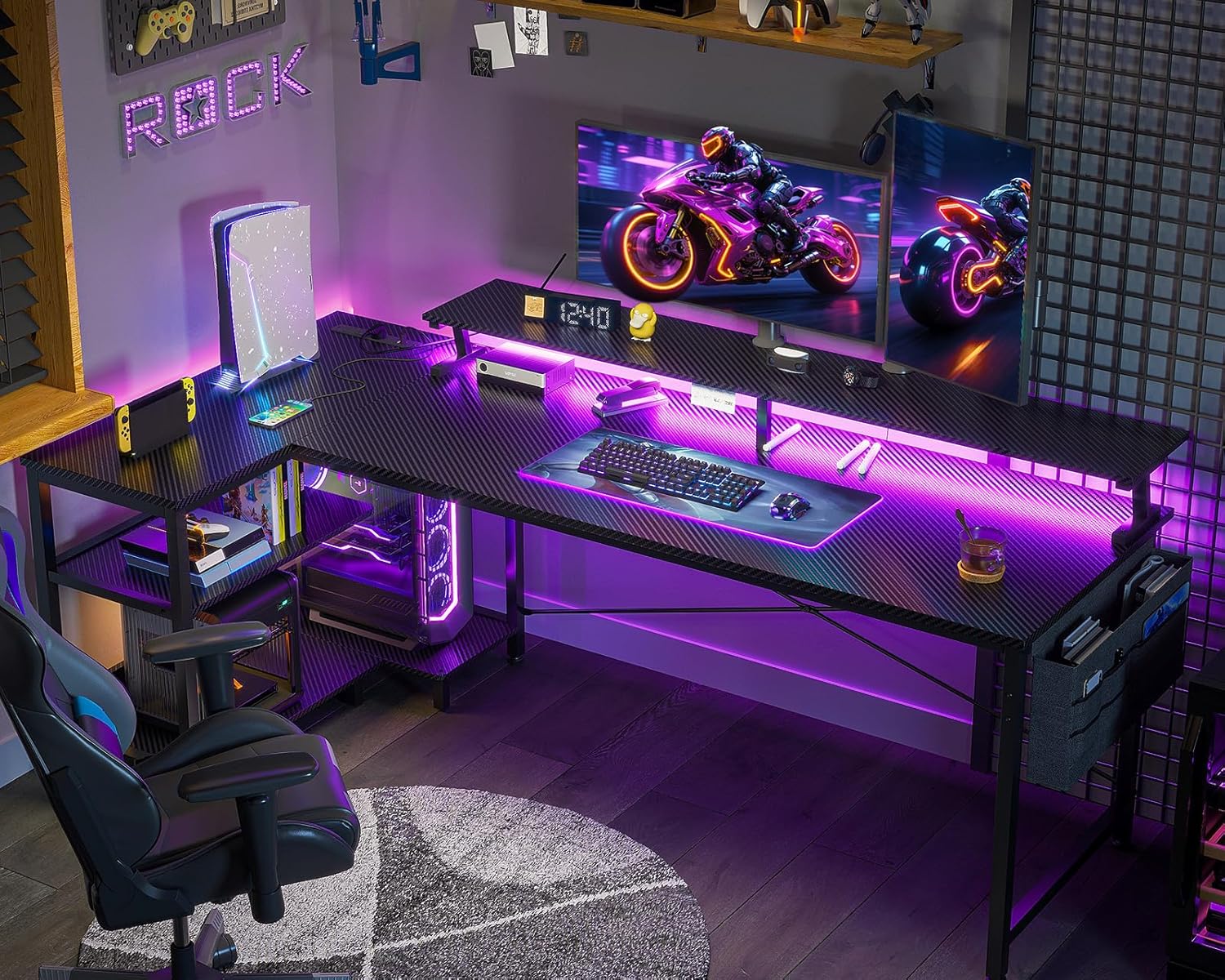 66 Inch L Shaped Computer Desk – L Shaped Desk Setup Bewertung und Preis