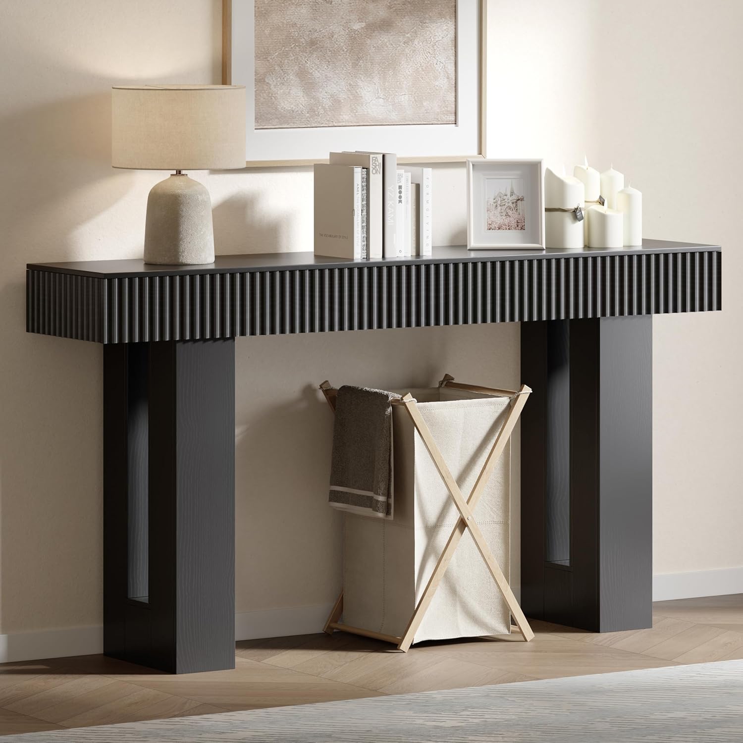63-Inch Long Entryway Console  – Desk Setup Minimalist Bewertung und Preis