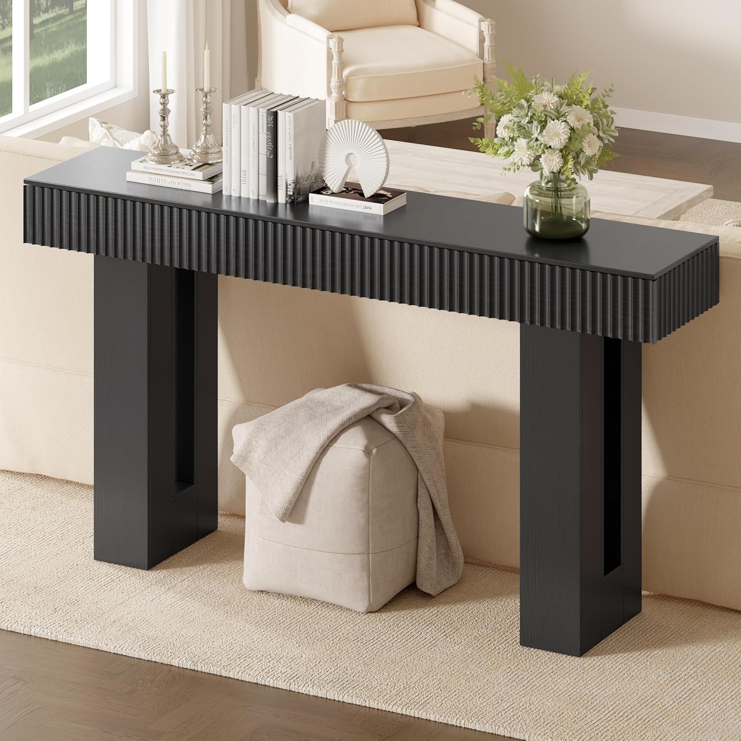 63-Inch Long Entryway Console  – Desk Setup Minimalist Bewertung und Preis