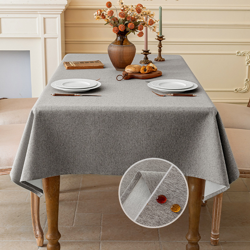 Three-Proof Cotton Linen Table – Desk Setup Wallpaper Bewertung und Preis