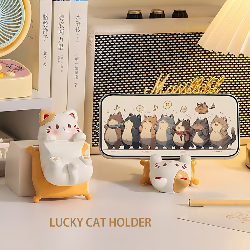 Cute Cartoon Cat Desktop Ornam – Desk Setup Home Bewertung und Preis