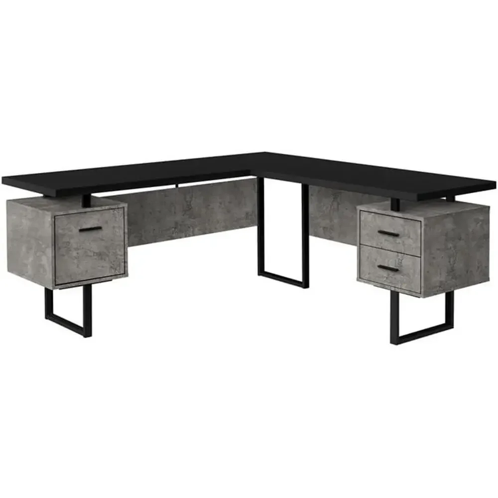 L-Shaped 70 Computer Desk with – L Shaped Desk Setup Bewertung und Preis