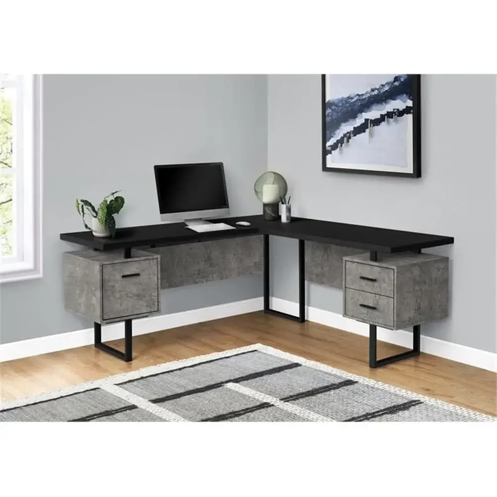 L-Shaped 70 Computer Desk with – L Shaped Desk Setup Bewertung und Preis