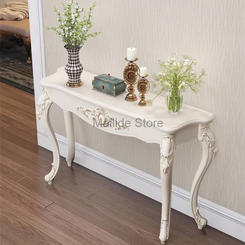 Modern Solid Wood Console Tabl – Desk Setup Minimalist Bewertung und Preis