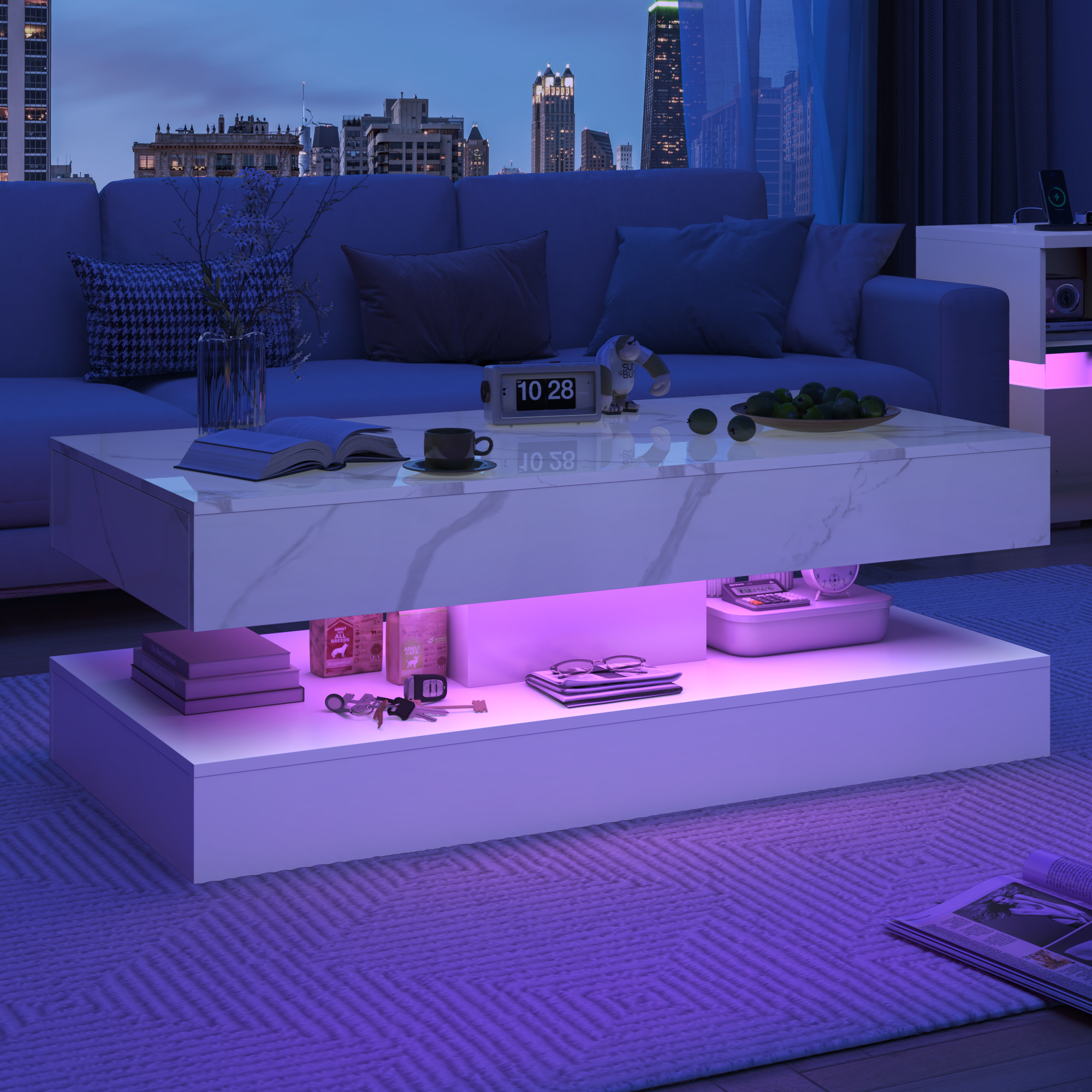 Modern Stylish Coffee Table wi – Desk Setup Minimalist Bewertung und Preis