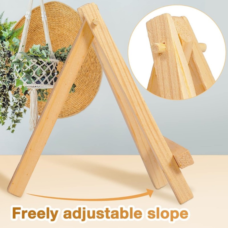 30Pcs Mini Wooden Easel Stands – Desk Setup Home Bewertung und Preis