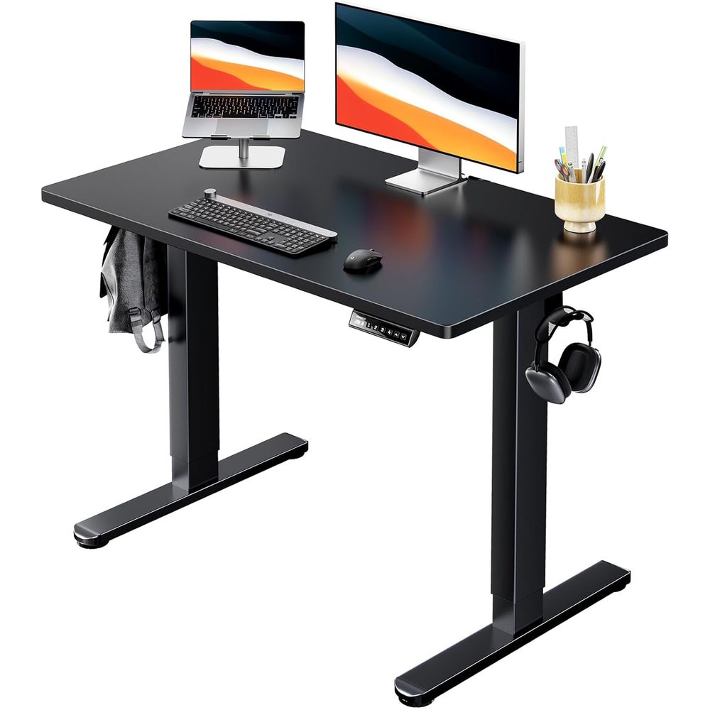 Electric Standing Desk, Whole  – L Shaped Desk Setup Bewertung und Preis