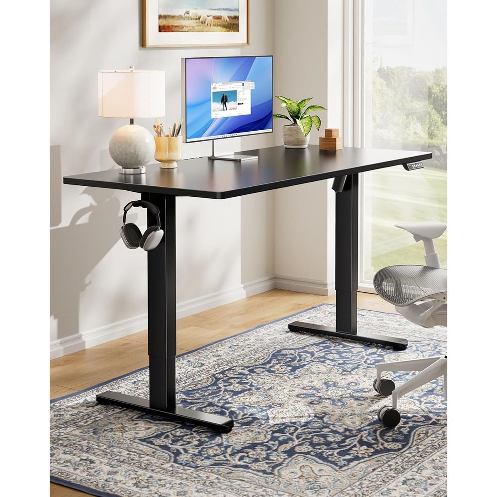 Electric Standing Desk, Whole  – L Shaped Desk Setup Bewertung und Preis