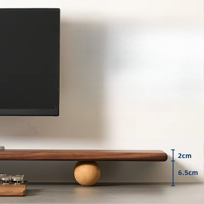 Solid Wood Monitor Riser Lapto – Desk Setup With Laptop And Monitor Bewertung und Preis