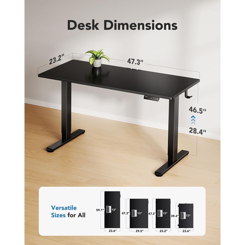 Electric Standing Desk, Whole  – L Shaped Desk Setup Bewertung und Preis