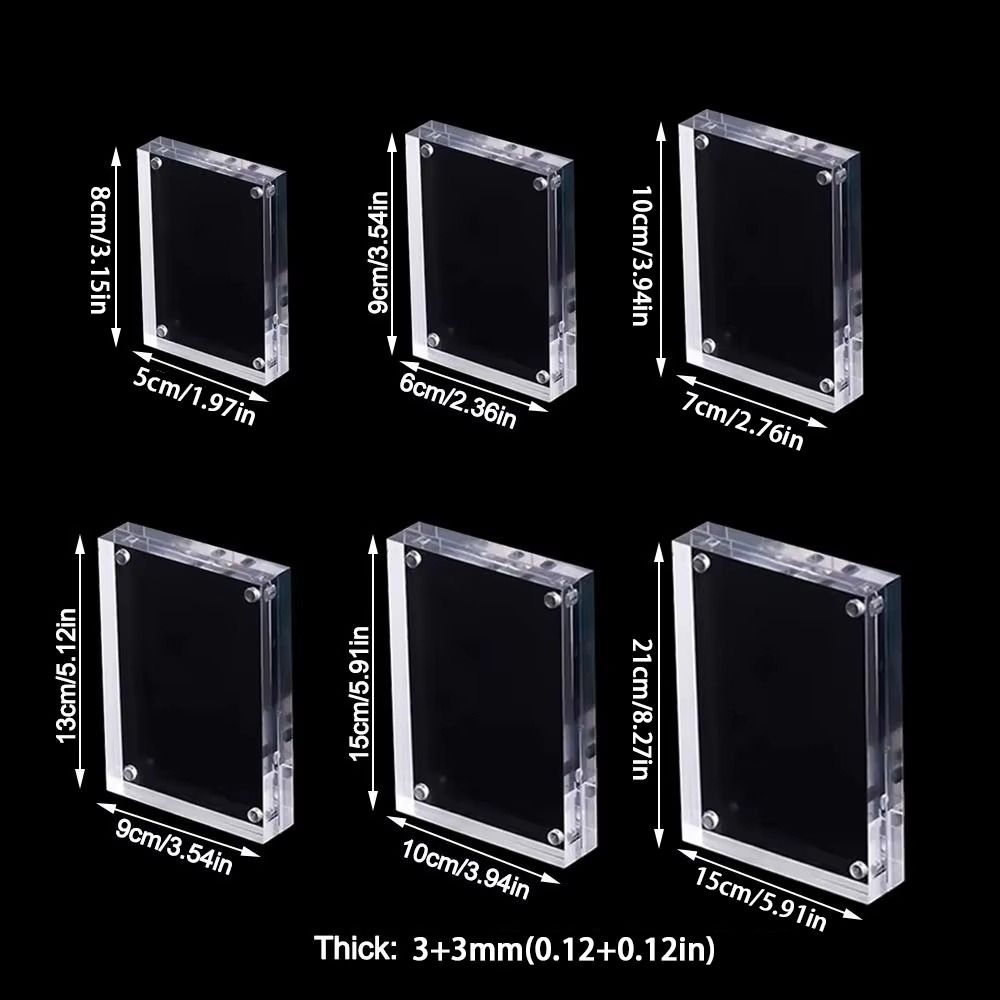 Durable Transparent Photo Fram – Desk Setup Home Bewertung und Preis