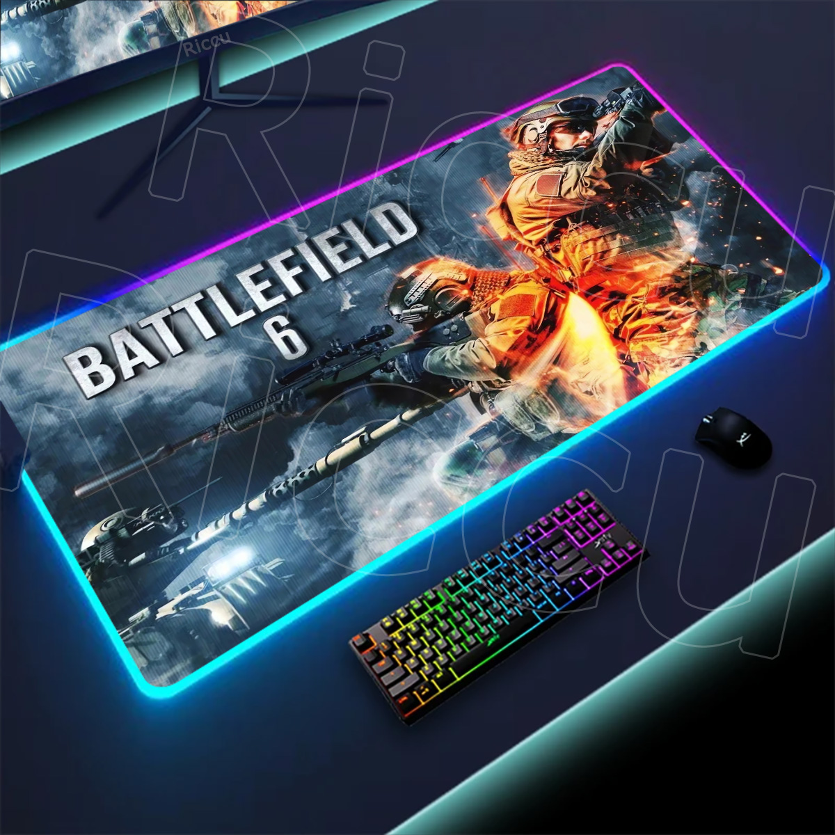 New Gamer Rgb Desk Mat Back Li – Desk Setup Gadgets Bewertung und Preis