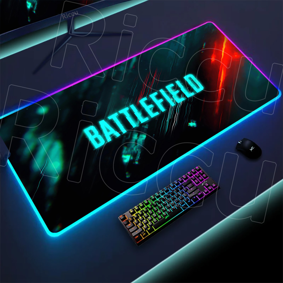 New Gamer Rgb Desk Mat Back Li – Desk Setup Gadgets Bewertung und Preis