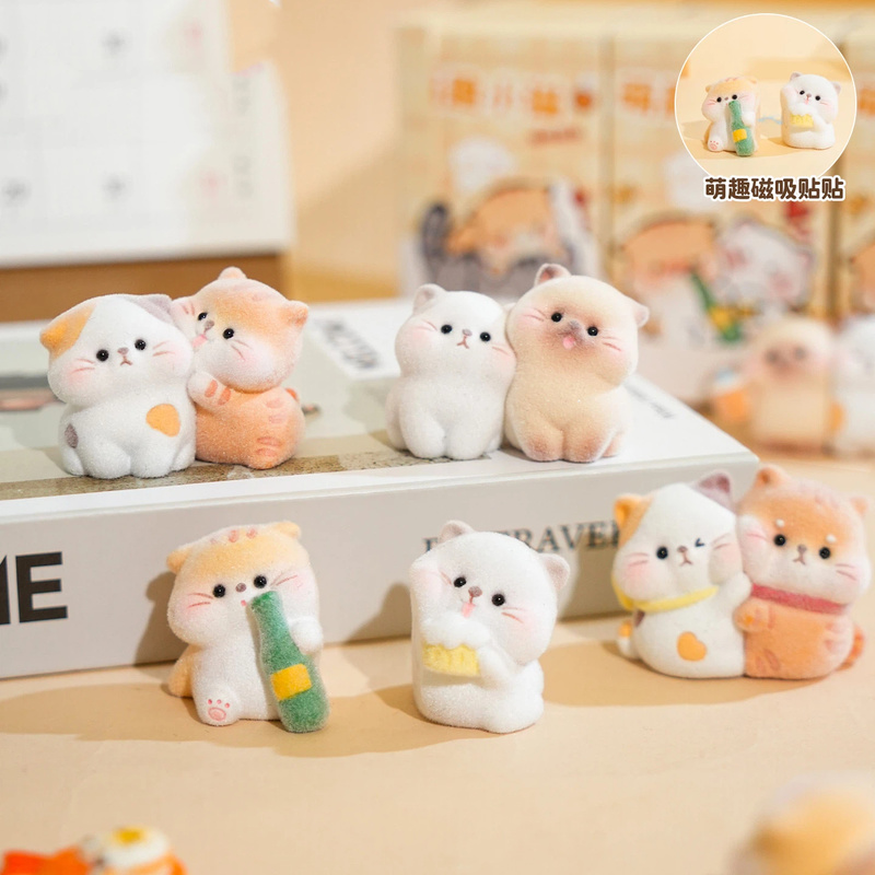 Flocked Unique Lovely Cat Stat – Desk Setup Editing Bewertung und Preis