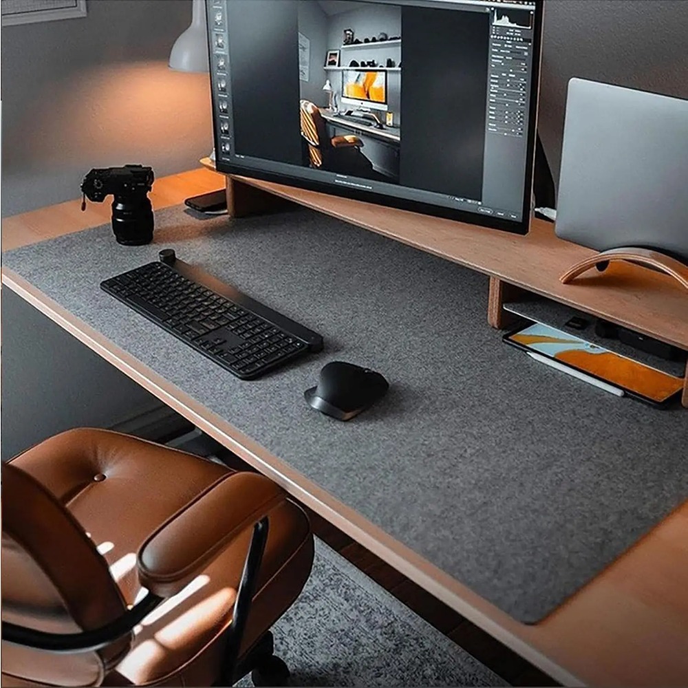 Felt Desk Mat Computer Mat for – Desk Setup Cozy Bewertung und Preis
