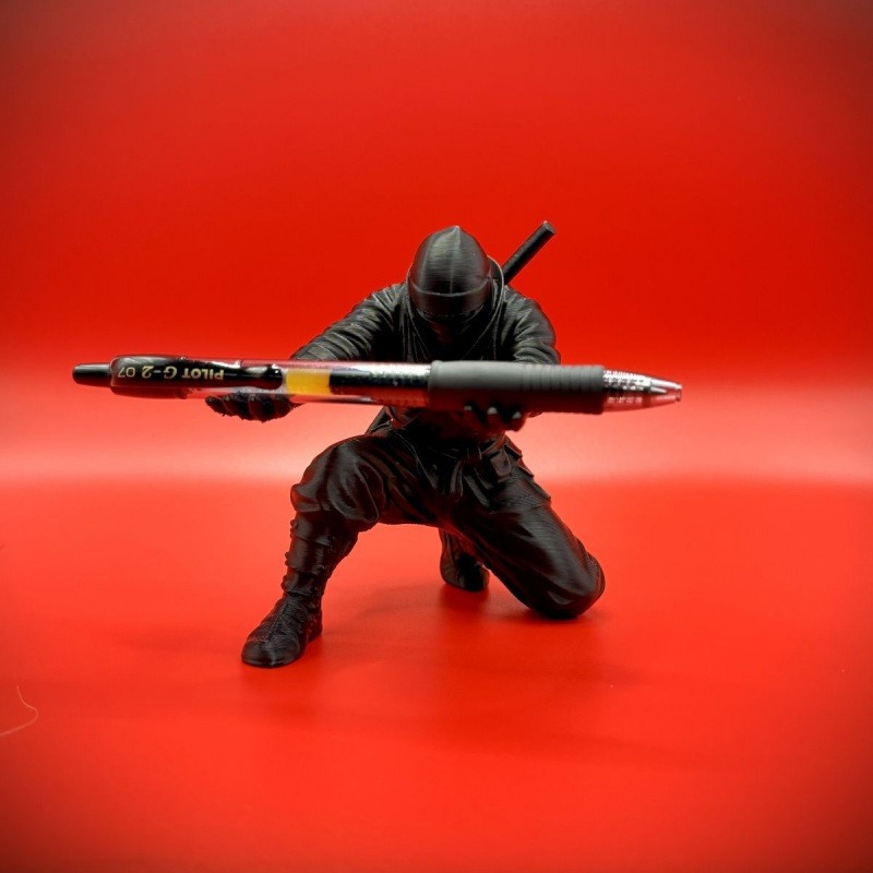 Ninja Figure Pen Holder 3D Pri – Desk Setup Home Bewertung und Preis