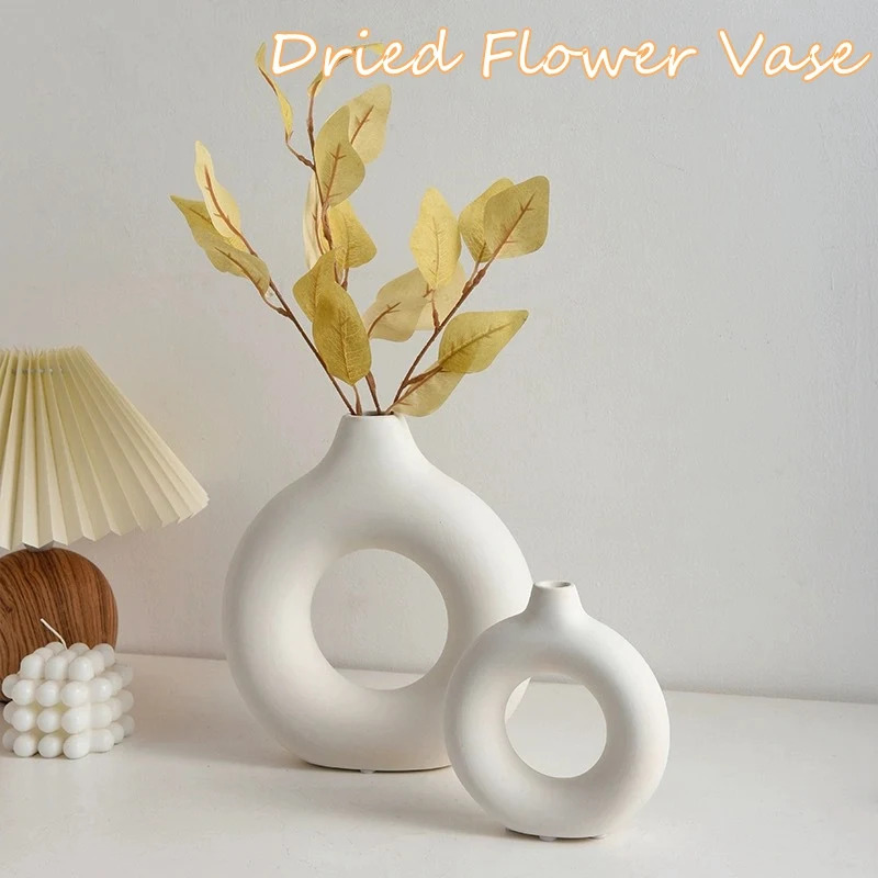 Creative Donut-Shaped Vase, No – Desk Setup Minimalist Bewertung und Preis
