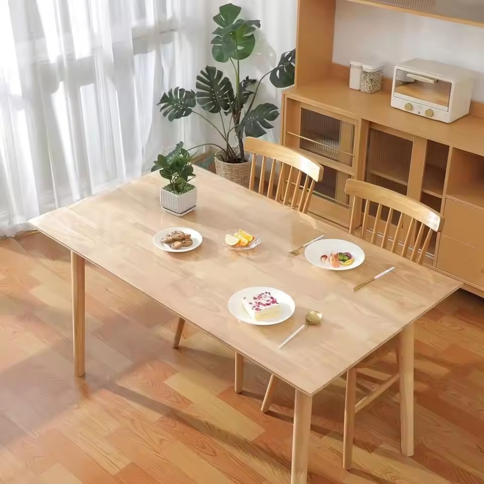 Soft Glass Tablecloth Transpar – Desk Setup Wallpaper Bewertung und Preis