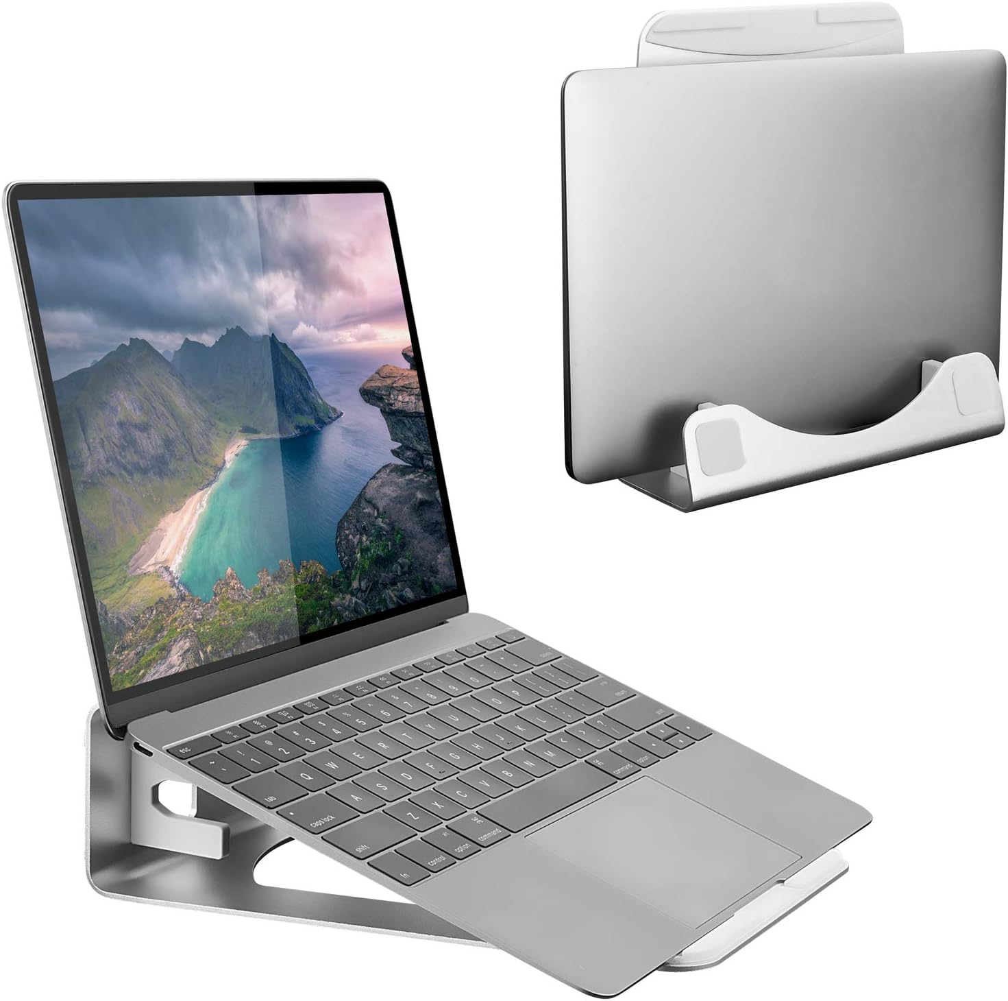 Vertical Laptop Stand for Desk – Desk Setup With Laptop And Monitor Bewertung und Preis