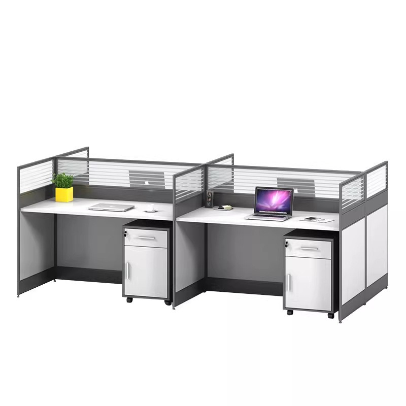 White Office Desk for 2 4 or 6 – L Shaped Desk Setup Bewertung und Preis