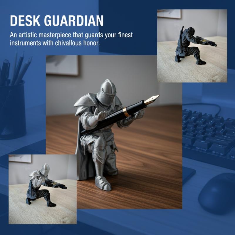 Knight Pen Holder Resin Mediev – Desk Setup Home Bewertung und Preis