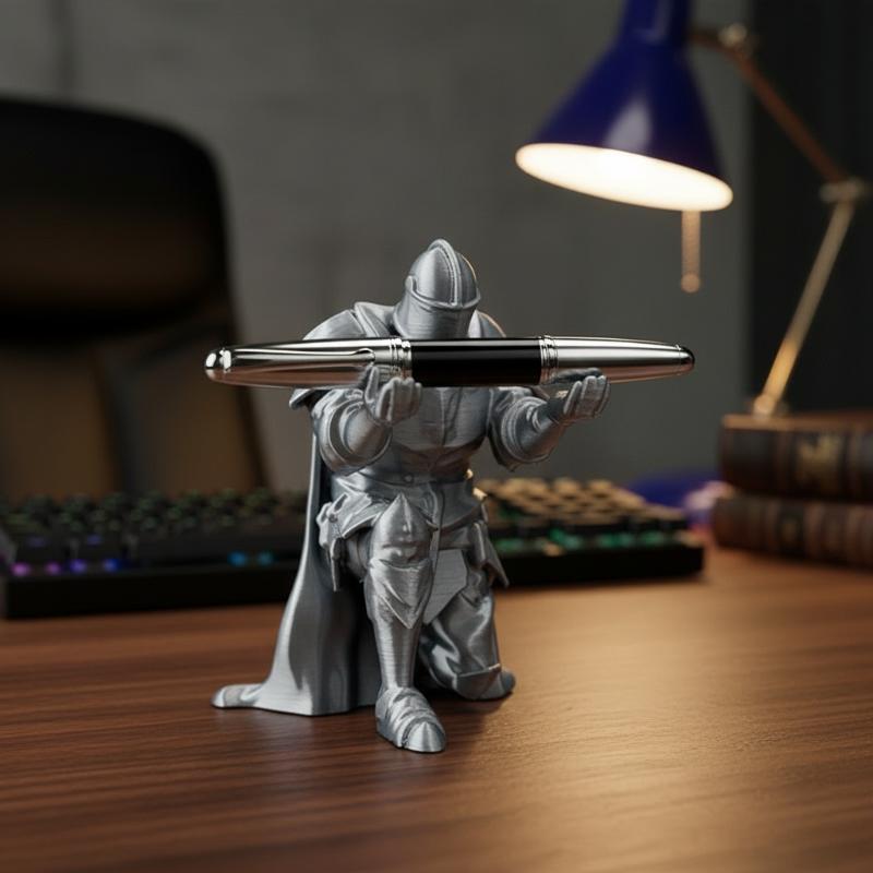 Knight Pen Holder Resin Mediev – Desk Setup Home Bewertung und Preis