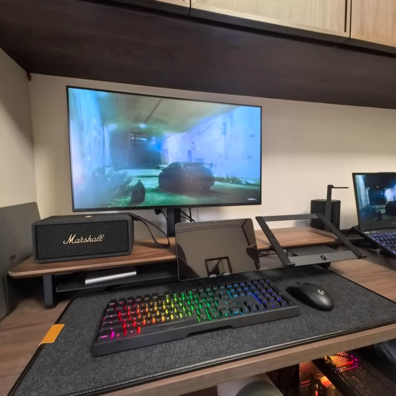 Modular Monitor Riser Stand Er – Desk Setup With Laptop And Monitor Bewertung und Preis