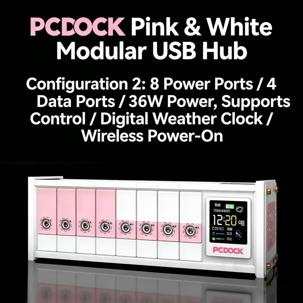PCDOCK Block USB Desktop Power – Desk Setup For Laptop Bewertung und Preis