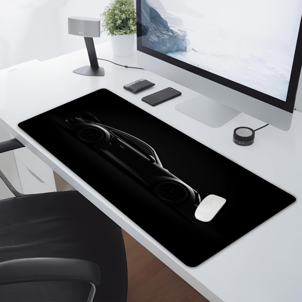 Sanded Black Gaming Mouse Pad  – Desk Setup Editing Bewertung und Preis