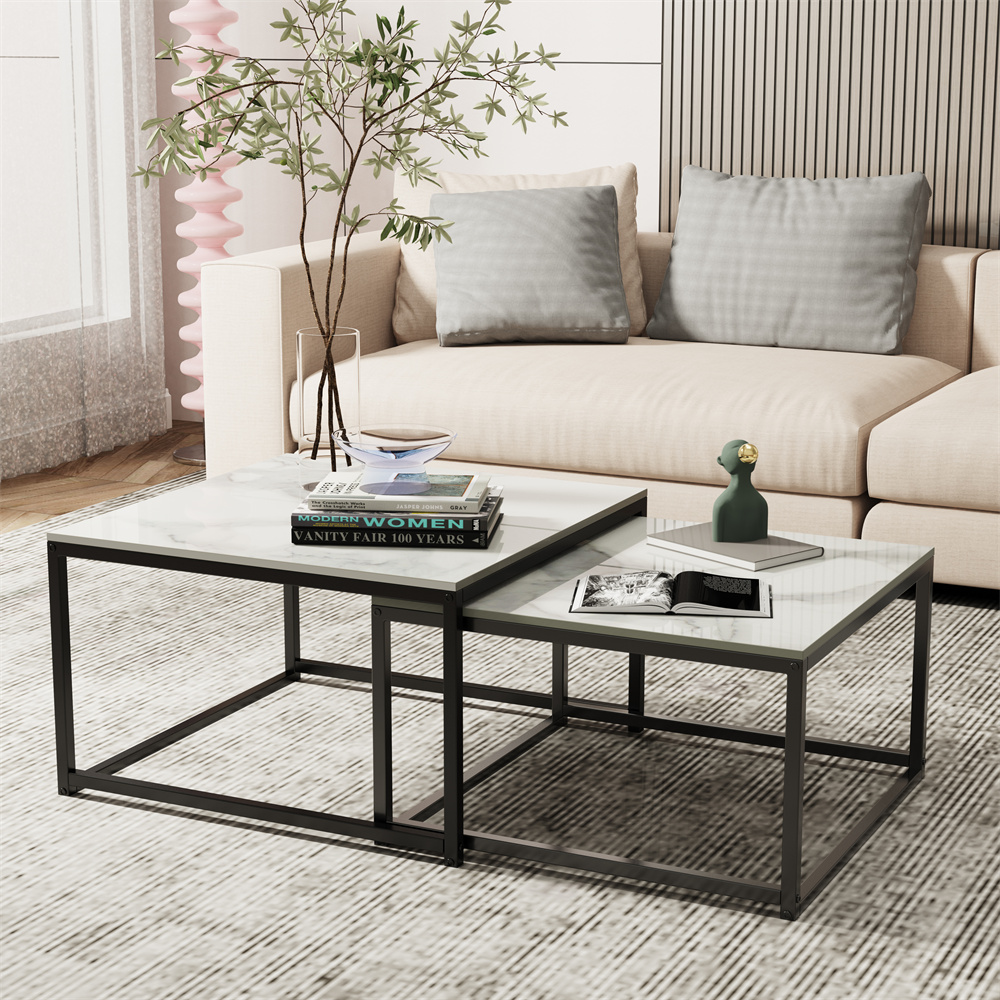 LUVODI Rectangle White Nesting – Desk Setup Minimalist Bewertung und Preis