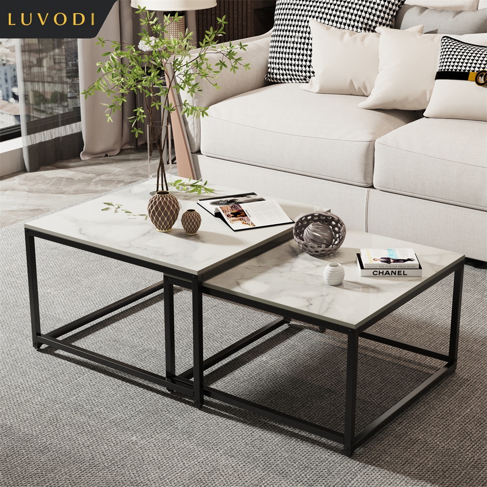 LUVODI Rectangle White Nesting – Desk Setup Minimalist Bewertung und Preis
