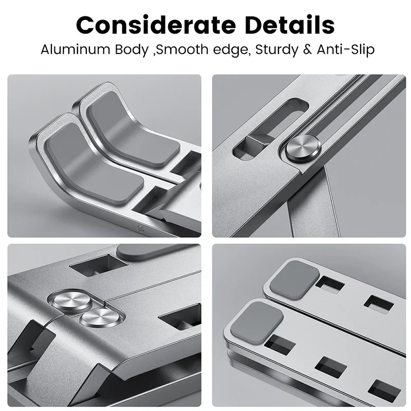 Aluminum Alloy Laptop Holder N – Desk Setup For Laptop Bewertung und Preis