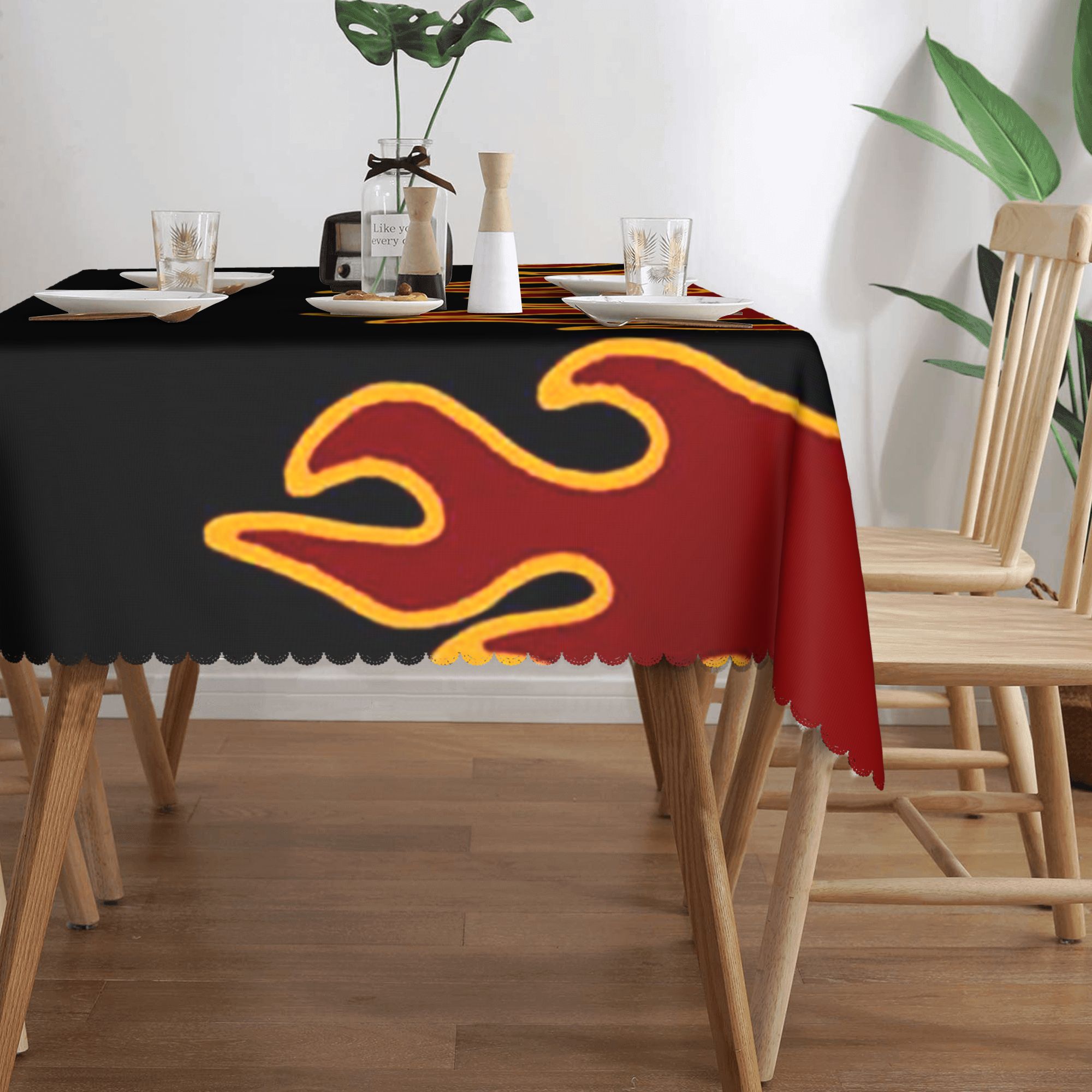 Customized Big Fire Flames Bur – Desk Setup Wallpaper Bewertung und Preis