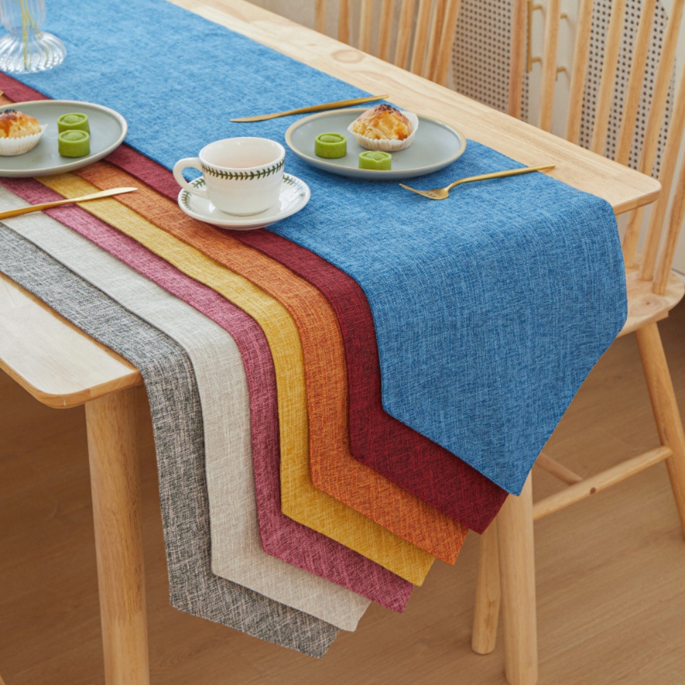 1pc Solid Color Quality Linen  – Desk Setup Wallpaper Bewertung und Preis