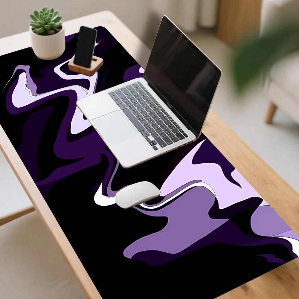 Playmat Purple Black Fluid Mou – Desk Setup Gadgets Bewertung und Preis