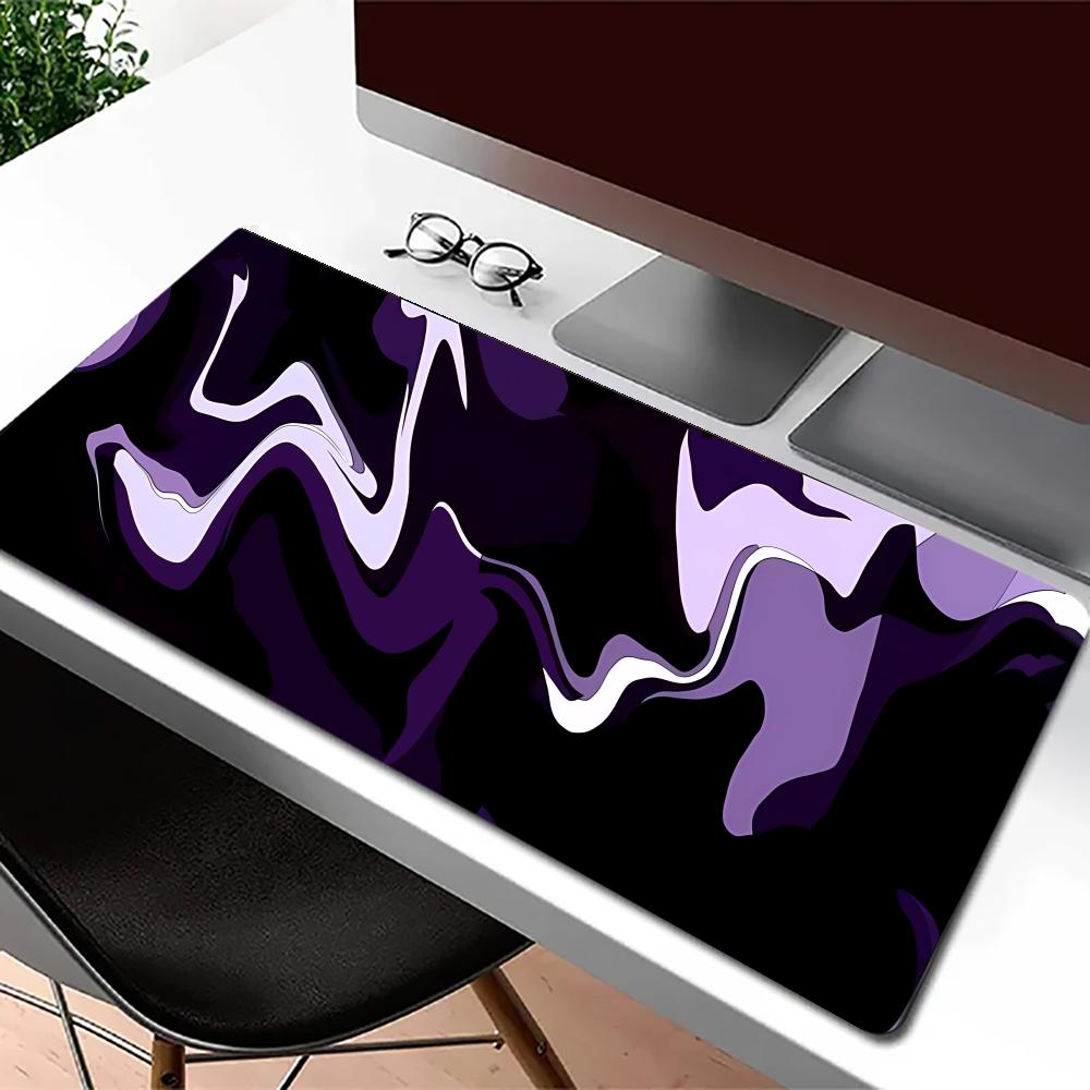 Playmat Purple Black Fluid Mou – Desk Setup Gadgets Bewertung und Preis