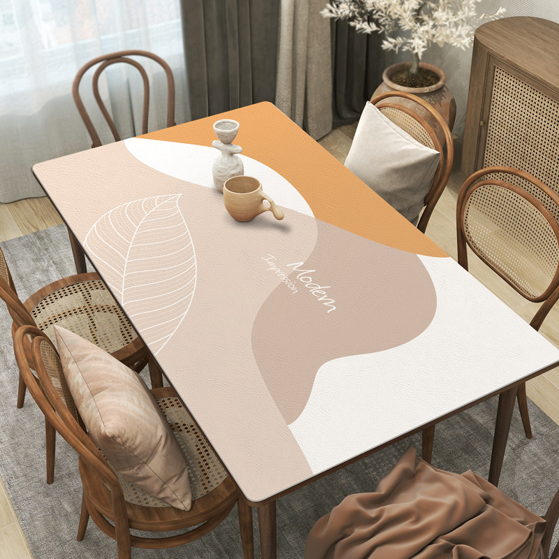 New Wabi Sabi Pu Leather Table – Desk Setup Wallpaper Bewertung und Preis