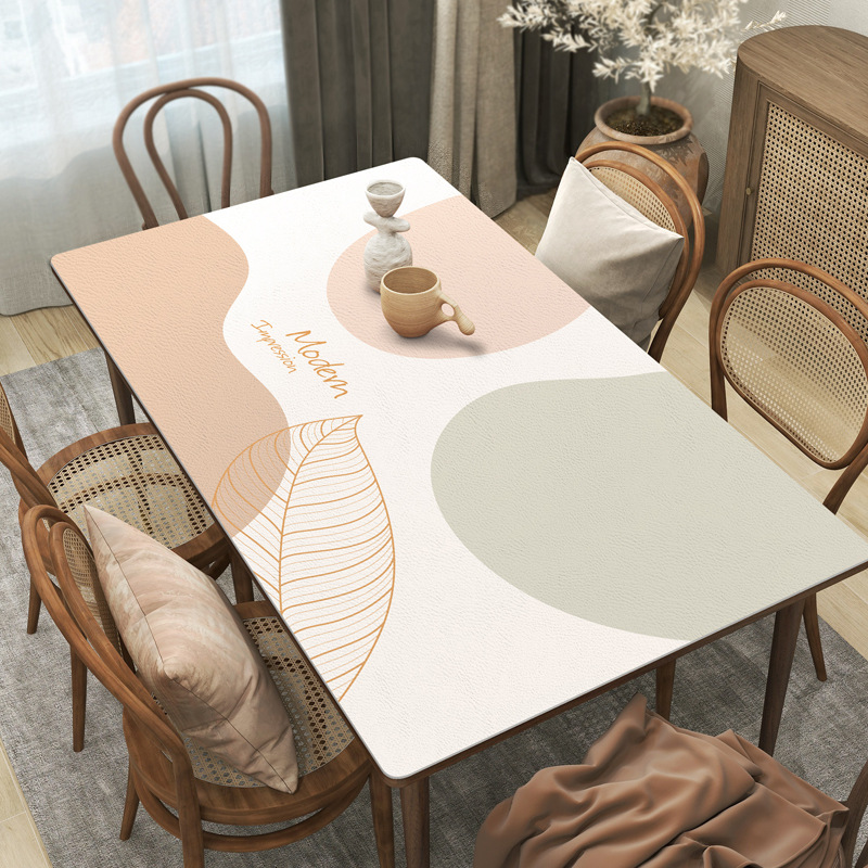New Wabi Sabi Pu Leather Table – Desk Setup Wallpaper Bewertung und Preis
