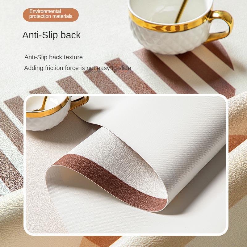 New Wabi Sabi Pu Leather Table – Desk Setup Wallpaper Bewertung und Preis