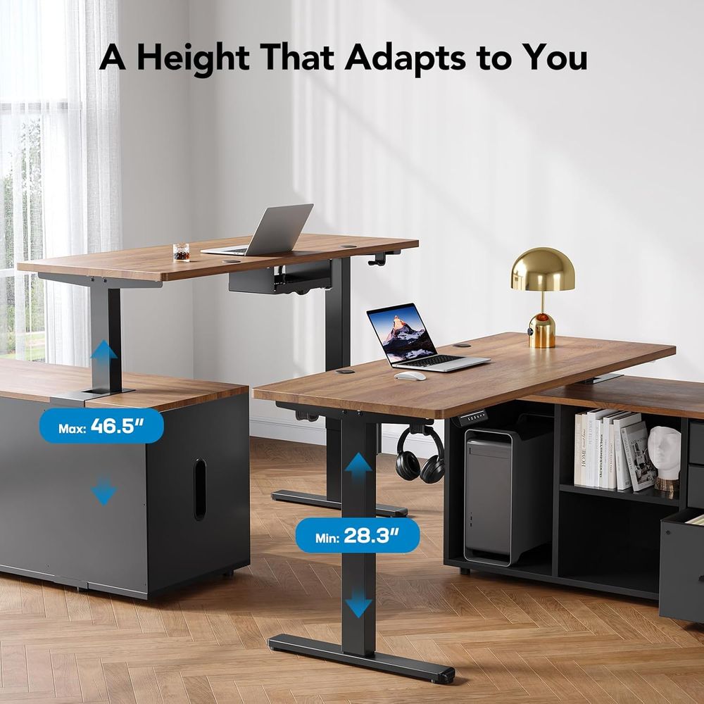55 Inch L Shaped Standing Desk – L Shaped Desk Setup Bewertung und Preis