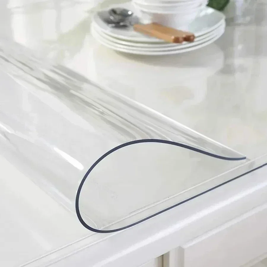 PVC Table Cloth Transparent Cl – Desk Setup Wallpaper Bewertung und Preis