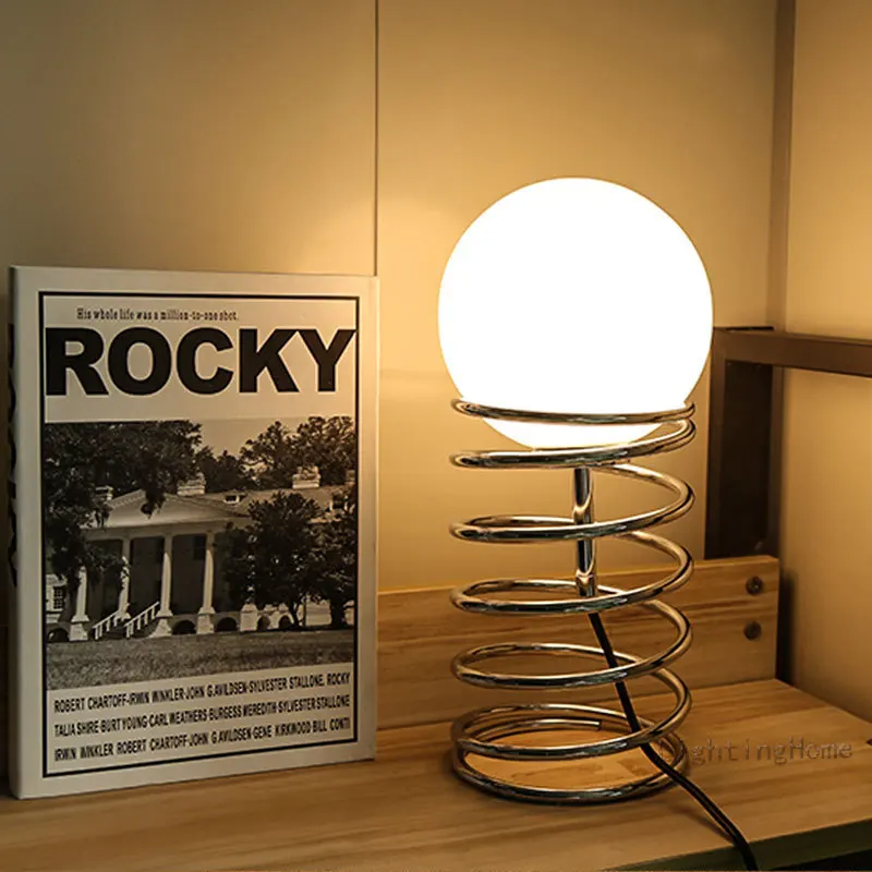 Ins Bauhaus Spring Table Lamp  – Desk Setup Minimalist Bewertung und Preis